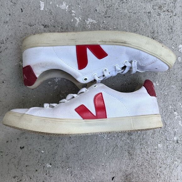 Vert canvas sneakers - Picture 2 of 7